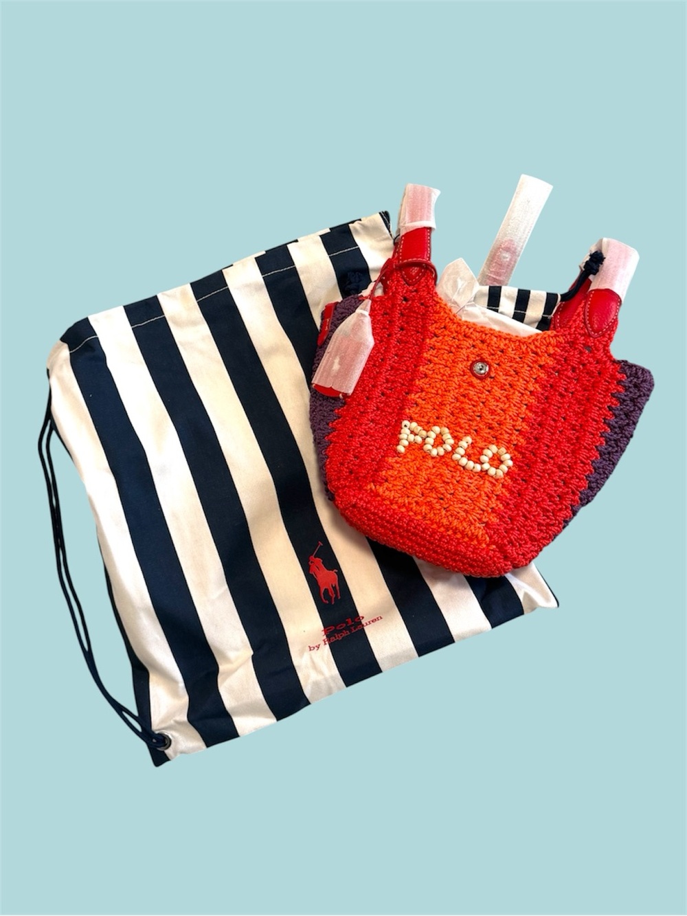 Ralph Lauren polo play mini tote